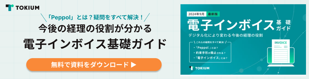 電子インボイス基礎ガイド